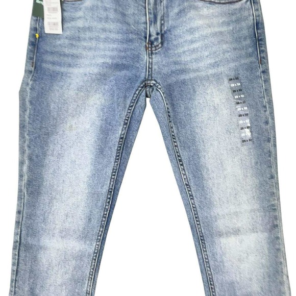 RSQ Skinny Fit Acid Wash Light Blue Denim‎ Jeans Men's W29 L32 NWT - Picture 14 of 16